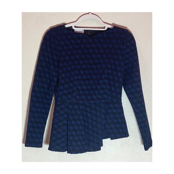 Carlisle Two-Piece Set Navy Knitwear Professional & Polished Sz 6 S~ So Madmen - Picture 6 of 8